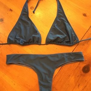 NWOT Rip Curl Blue Bikini